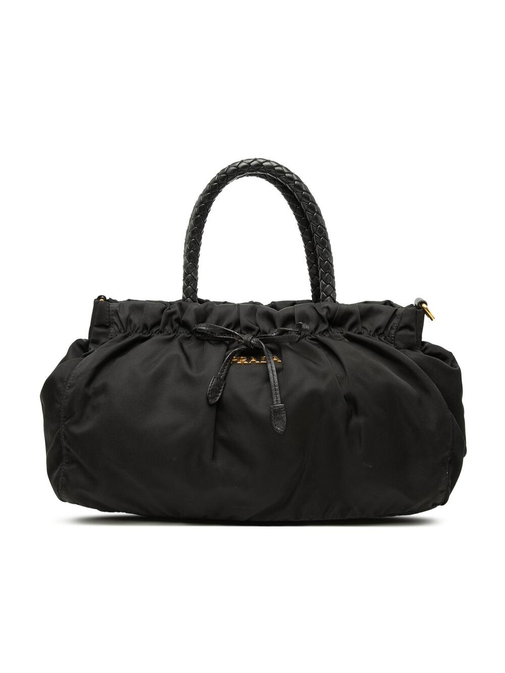Prada Tessuto Bow Satchel Pre-Loved #337572P43B